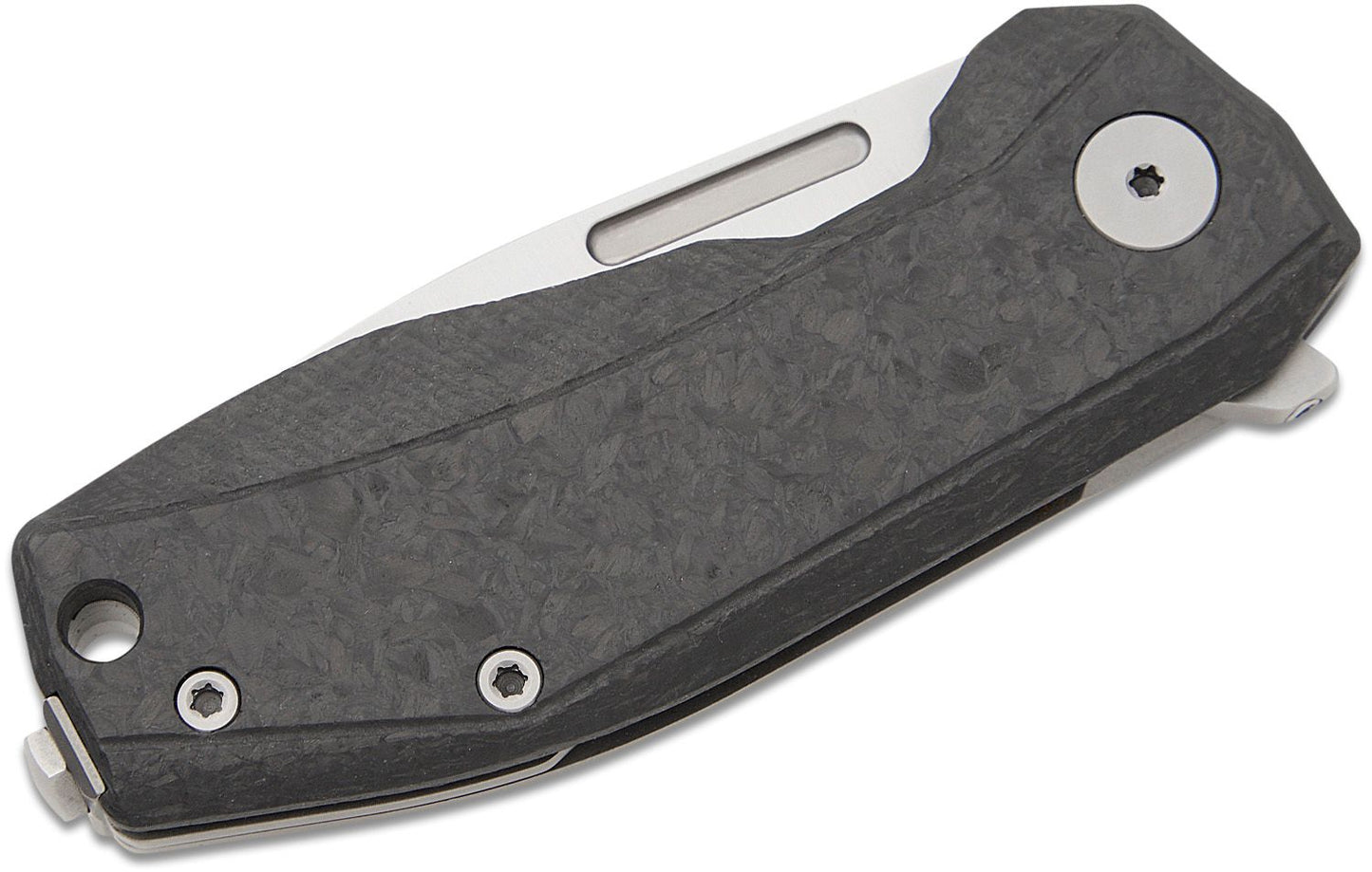 Lionsteel Nano Carbon Fiber Frame Lock Folding Knife