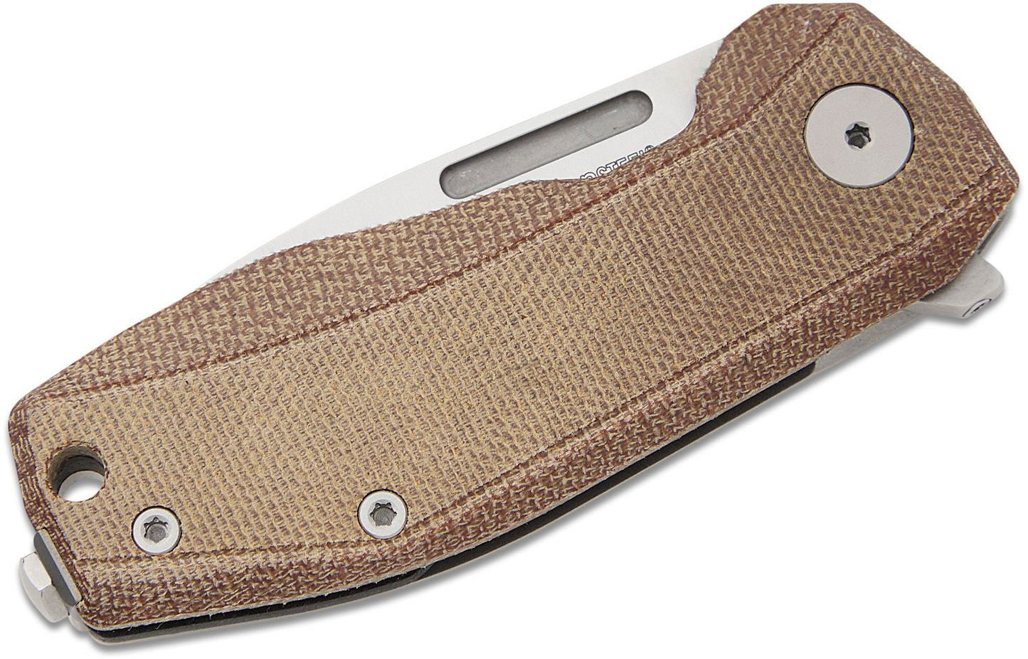 Lionsteel Nano Canvas Micarta Frame Lock Folding Knife