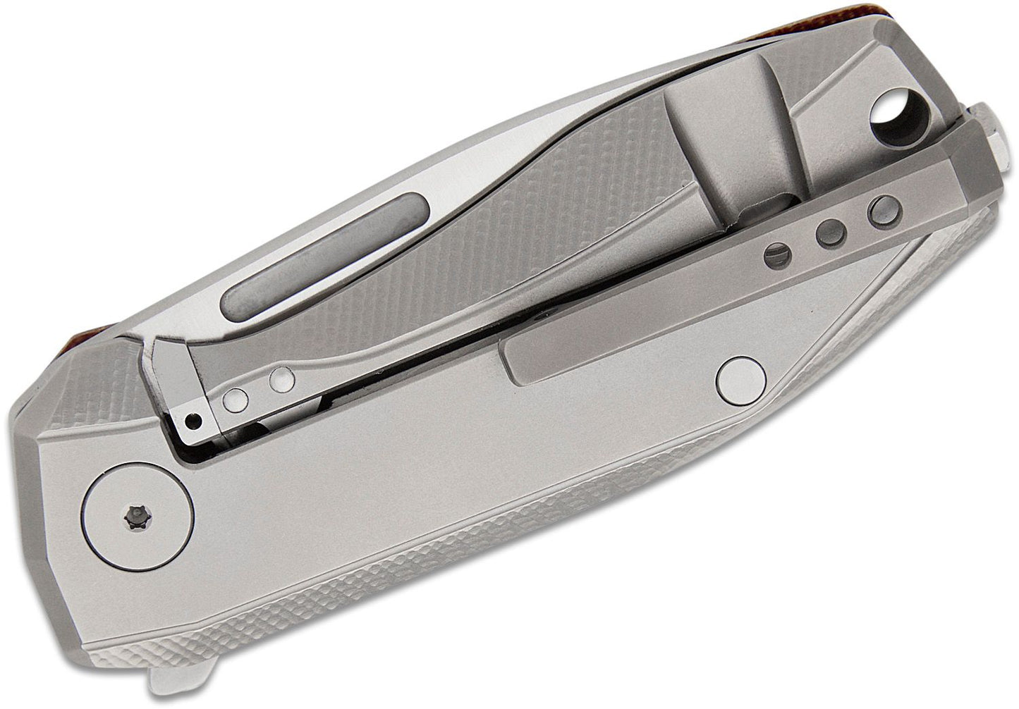 Lionsteel Nano Canvas Micarta Frame Lock Folding Knife