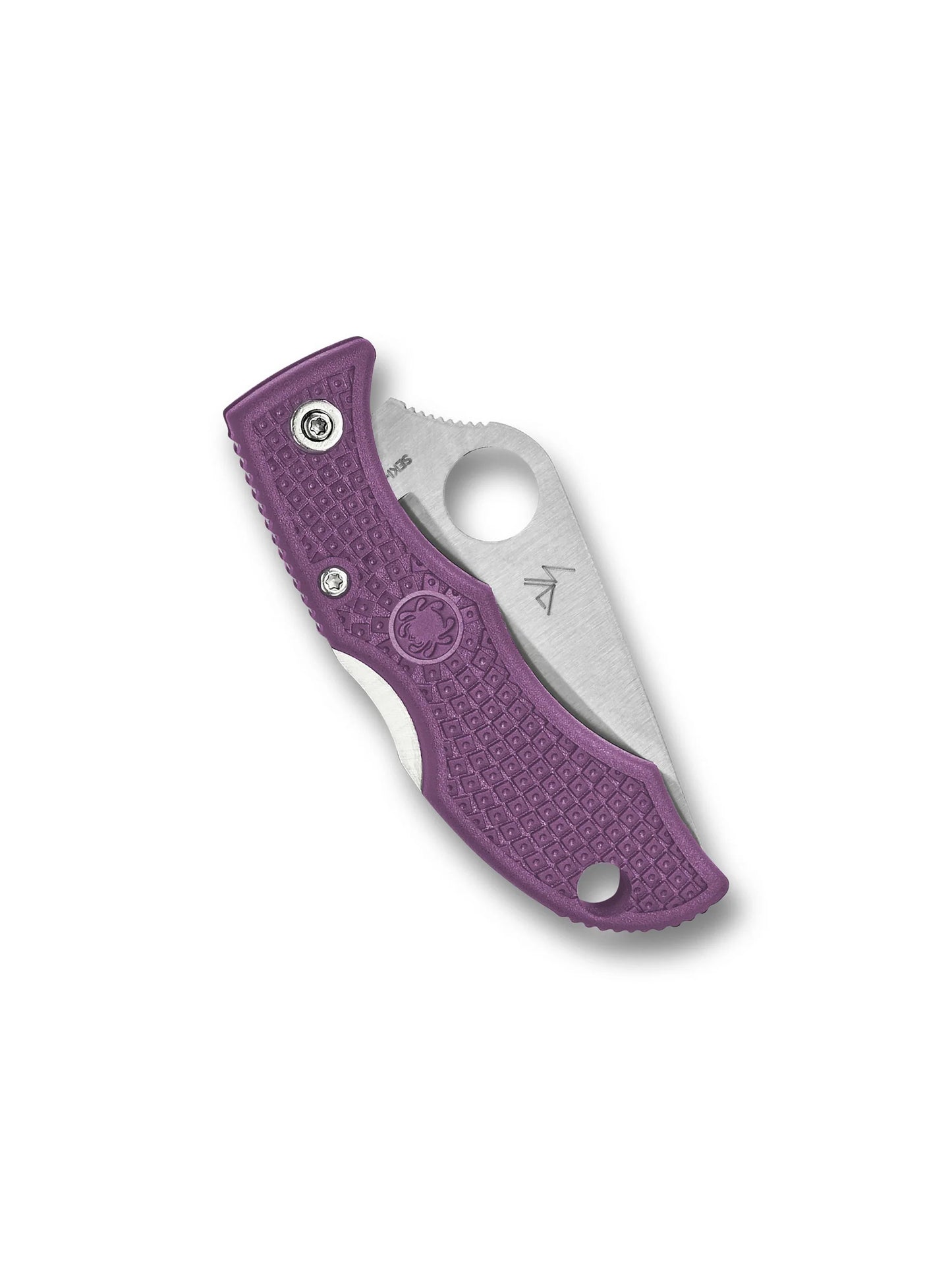 Spyderco Ladybug 3 Purple FRN & VG10 Blade Backlock Folding Knife