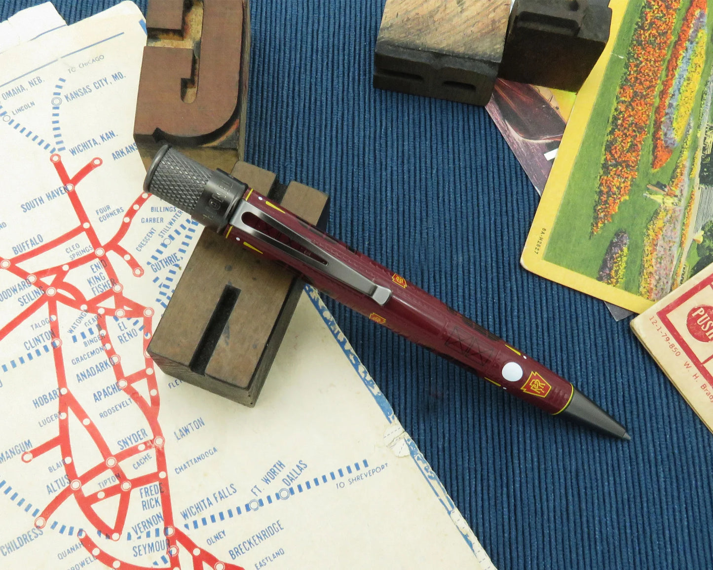 Retro 51 Tornado Lionel Pennsylvania Rollerball Pen