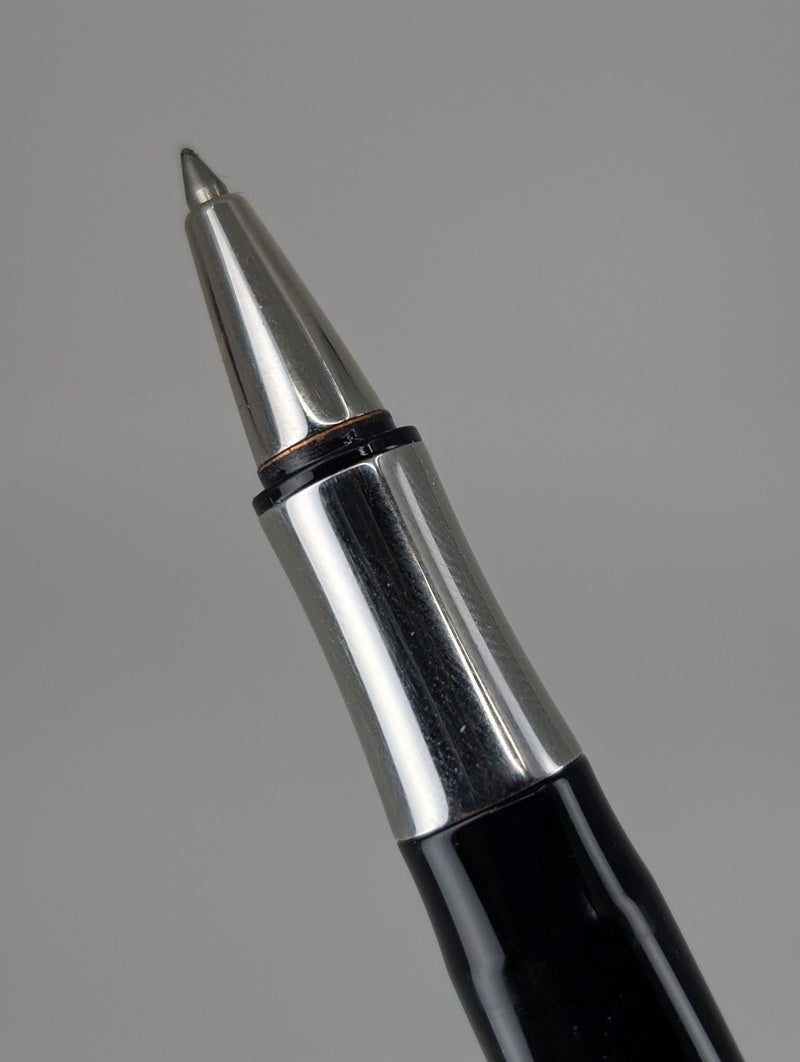 *Consignment* Laban "Magnetism" Black w/ Silver Cap Rollerball Pen