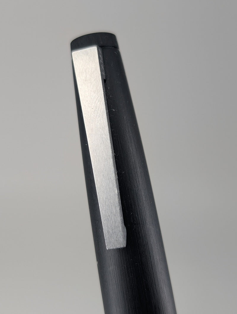 *Consignment* Lamy 2000 Black Fountain Pen 14k Gold Oblique Double Broad Nib