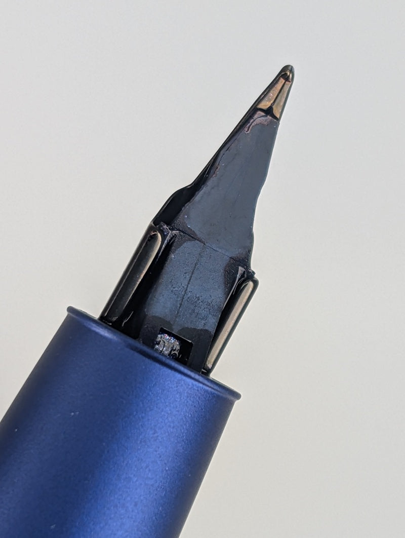 *Consignment* Lamy Aion Blue Fountain Pen w/ Kanji Nib