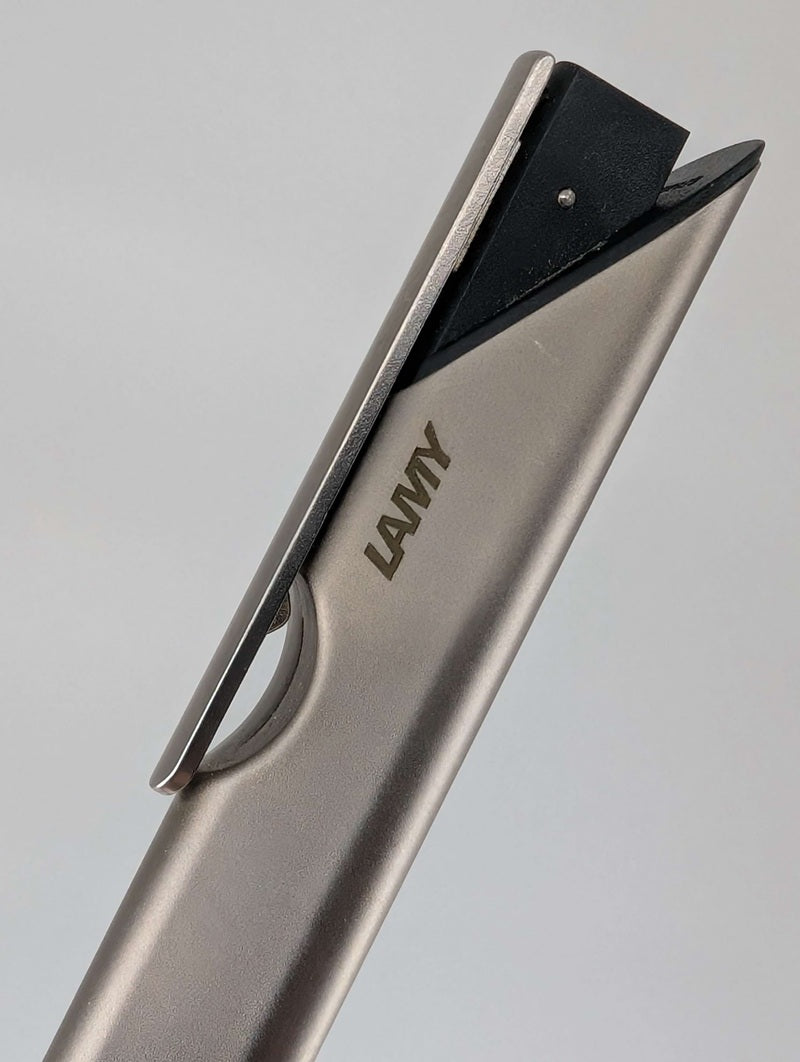 *Consignment* Lamy Dialogue 1 Triangular Titanium Ballpoint Pen