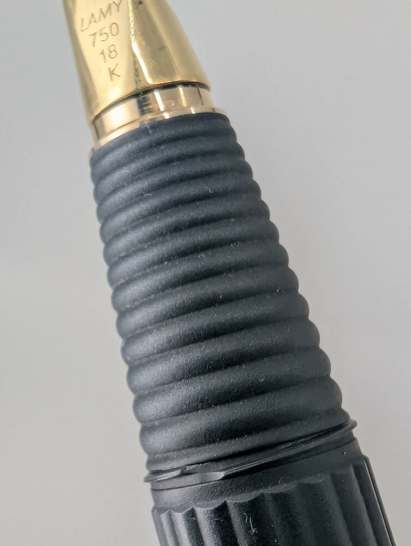 *Consignment* Lamy Persona Black Fountain Pen 18k Gold Medium Nib