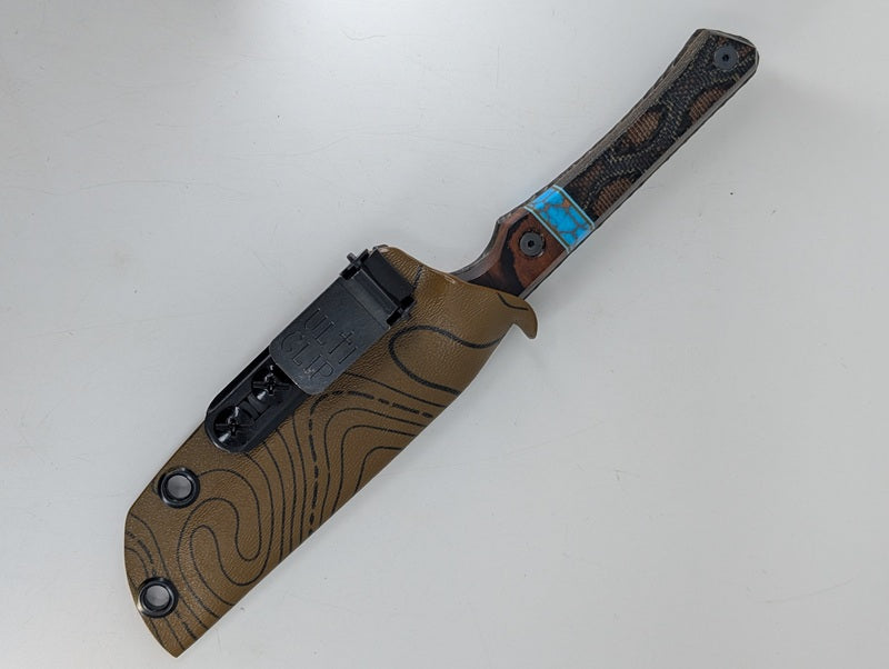 Lex Rex Custom Knives Midsize Shard Fixed Blade Knife