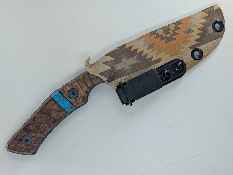 Lex Rex Custom Knives Midsize Jacobite Fixed Blade Knife