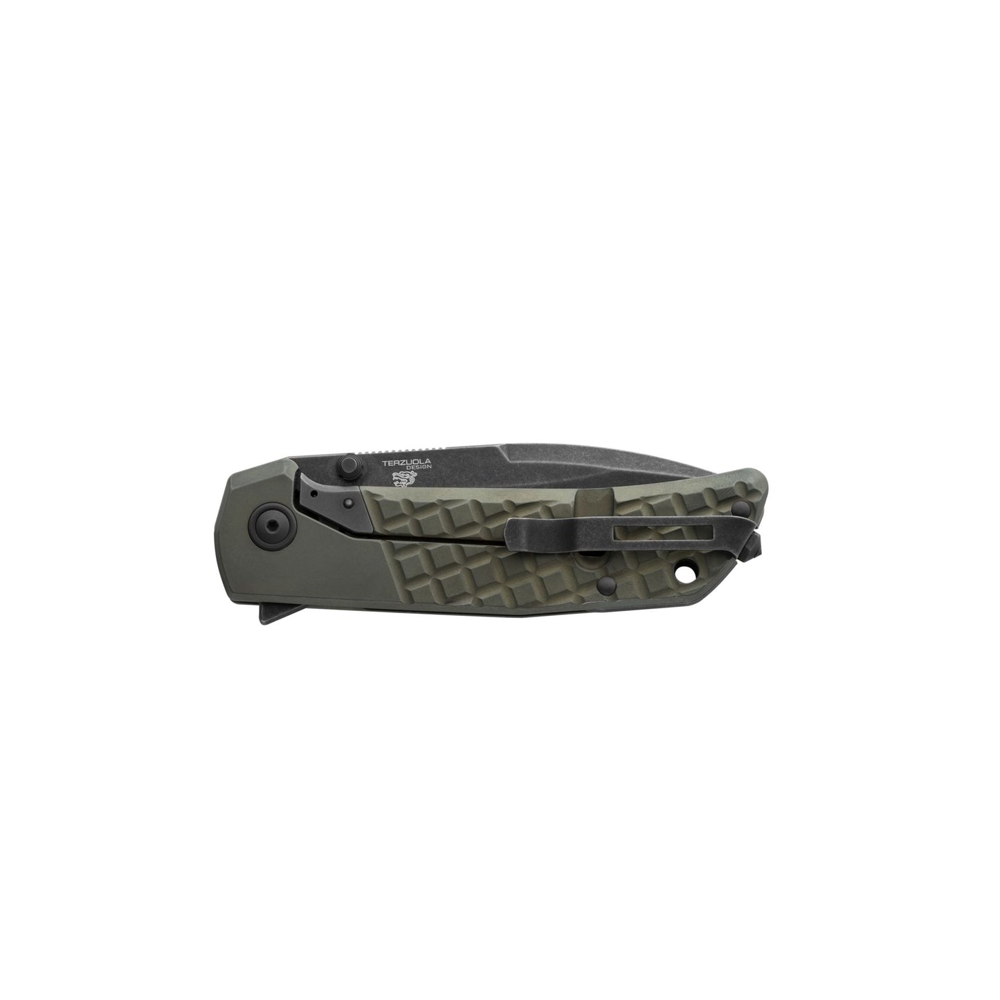 MKM Maximo OD Green Liner Lock Folding Knife