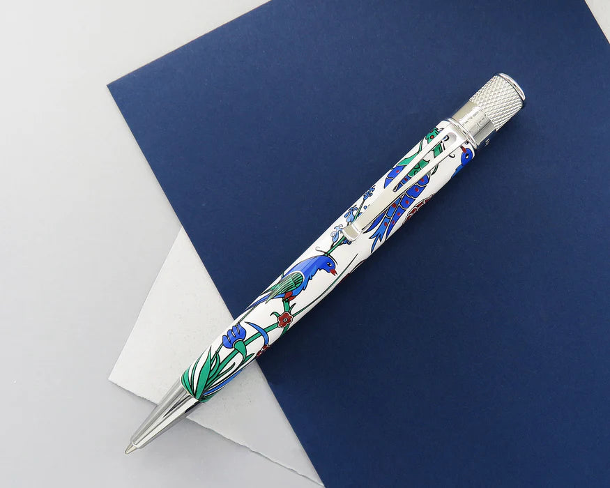 Retro 51 Tornado The MET Iznik Garden Rollerball Pen