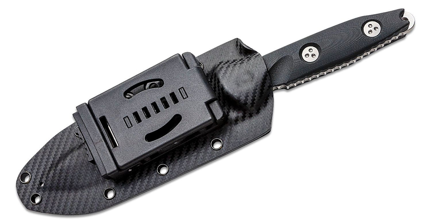 Microtech Socom Alpha T/E Stonewash Standard Fixed Blade Knife