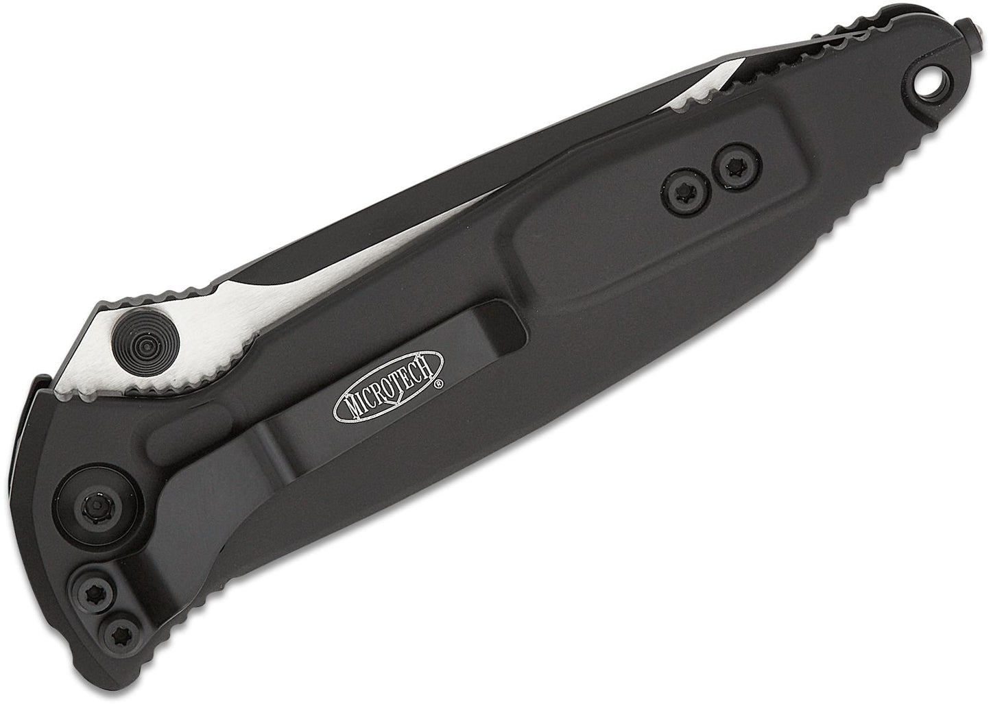 Microtech Socom Elite Tactical Partial Serrated Tanto Blade Folding Knife