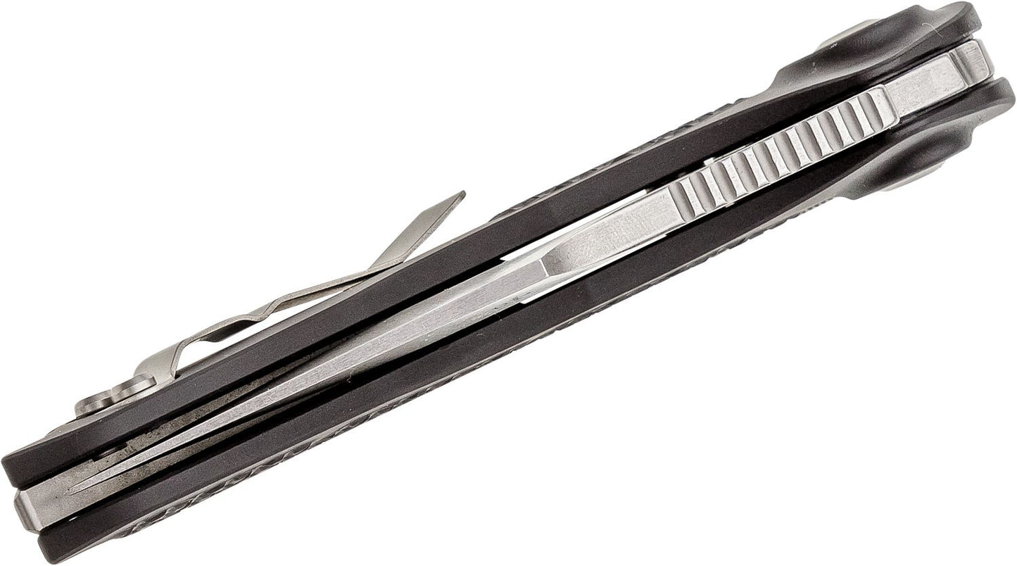 Microtech Stitch Stonewash Standard Blade Auto Folding Knife