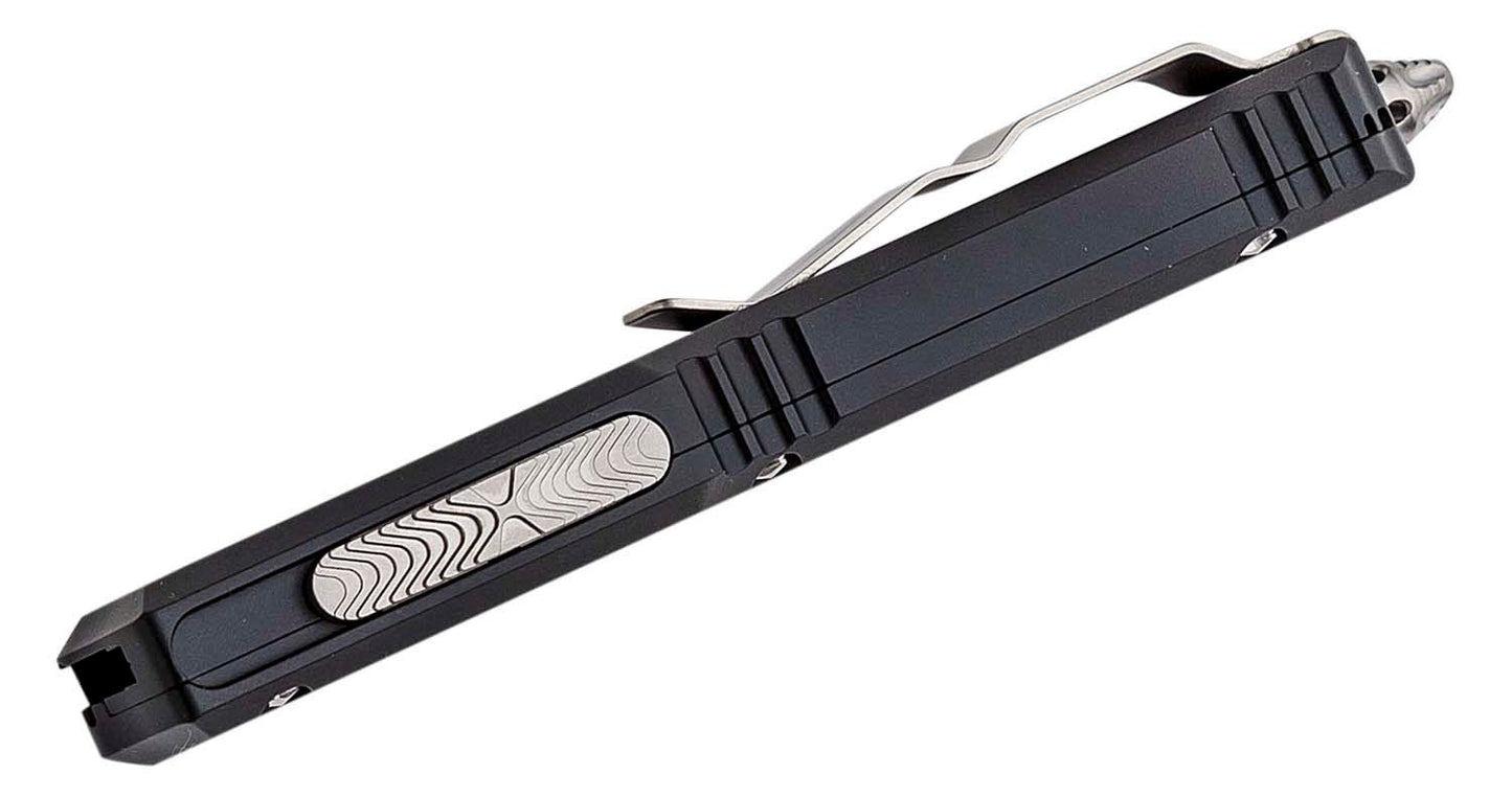 Microtech Makora D/E Standard Apocalyptic Nickel Baron Internals Out the Front Knife