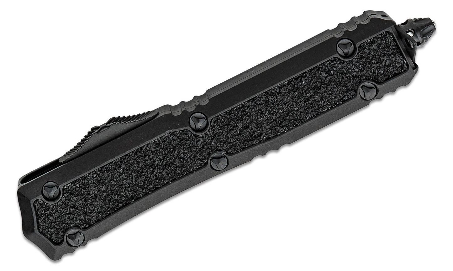 Microtech Makora D/E Shadow DLC Standard Black Blade Out the Front Knife