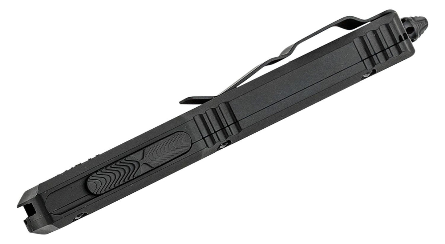 Microtech Makora D/E Shadow DLC Standard Black Blade Out the Front Knife