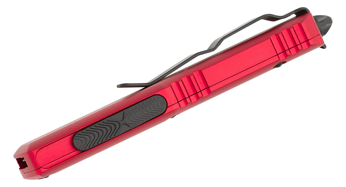 Microtech UTX-85 S/E Red Standard Out the Front Knife