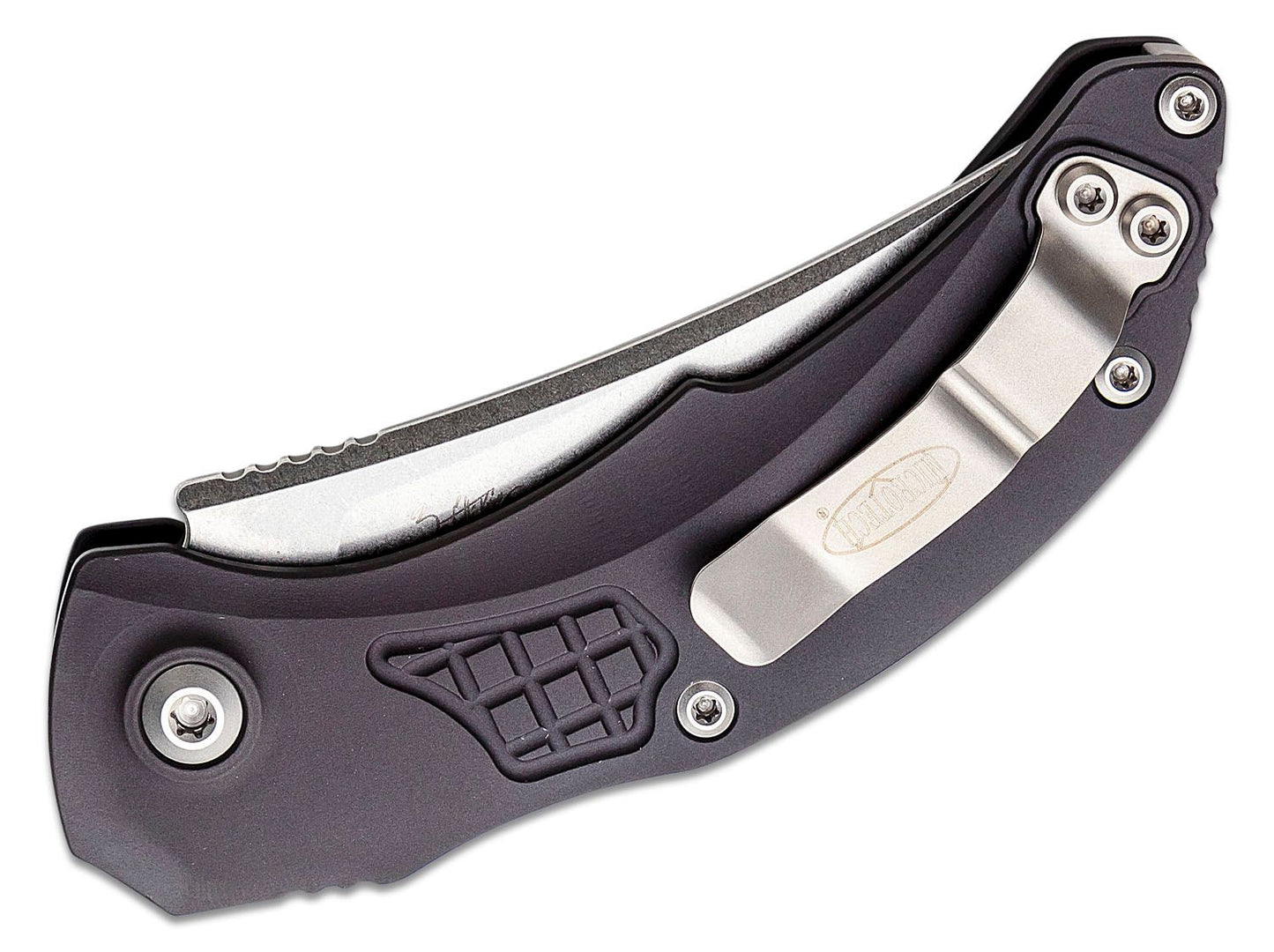 Microtech Brachial Auto Stonewash Standard Auto Folding Knife