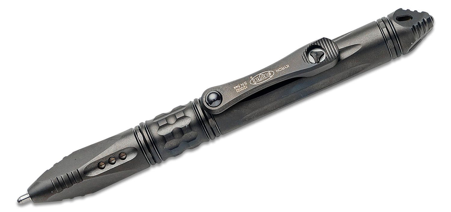 Microtech Kyroh Mini Titanium w/ Tritium Insert Ballpoint Pen