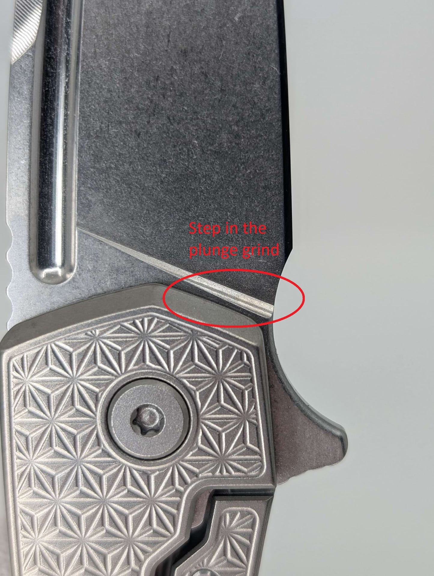 MachineWise Mojave Raw (CPM 20CV | Stonewash | Stars Handle) Framelock Folding Knife 200 *BLEM*