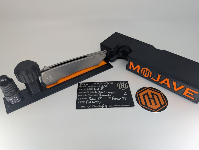 MachineWise-Mojave-Titanium-Smooth-Framelock-Knife-Collection