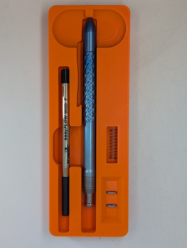 MachineWise ROTA Click Titanium Ballpoint Pen