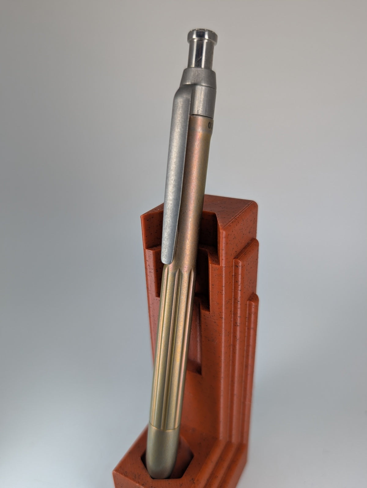 MachineWise ROTA Click Titanium Ballpoint Pen