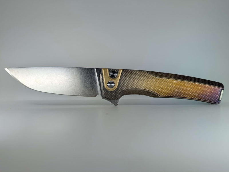 MachineWise Sonora LV Fade Distress (20CV | Brass Bolster | Diamonds Handle) #1165 - Blemished