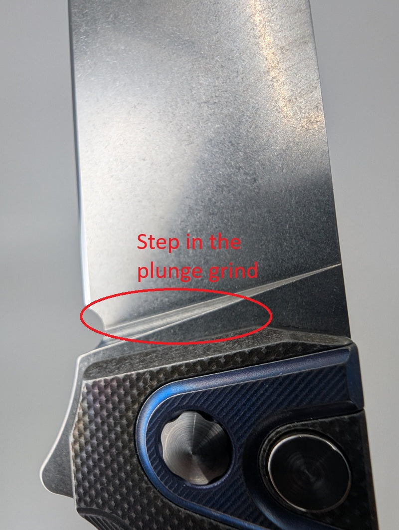 MachineWise Sonora LV Fade Distress (20CV | Navy Ti Bolster | Diamonds Handle) #1126 - Blemished