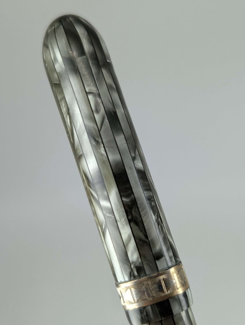 *Consignment* Vintage Majestic Lever Fountain Pen Steel Fine Nib