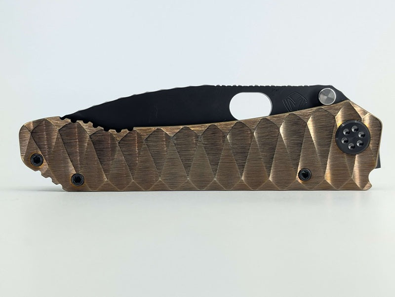 *Consignment* Medford Knives 187 DP Bronze Framelock Folding Knife