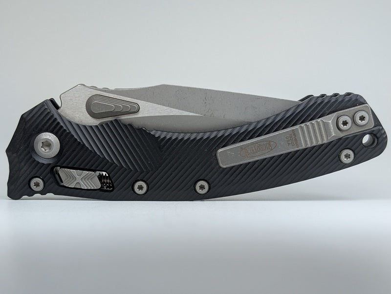 *Consignment* Microtech Amphibian RAM-LOK Apocalyptic Partial Serrated Folding Knife