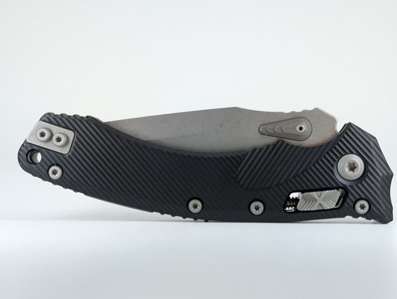 *Consignment* Microtech Amphibian RAM-LOK Apocalyptic Partial Serrated Folding Knife