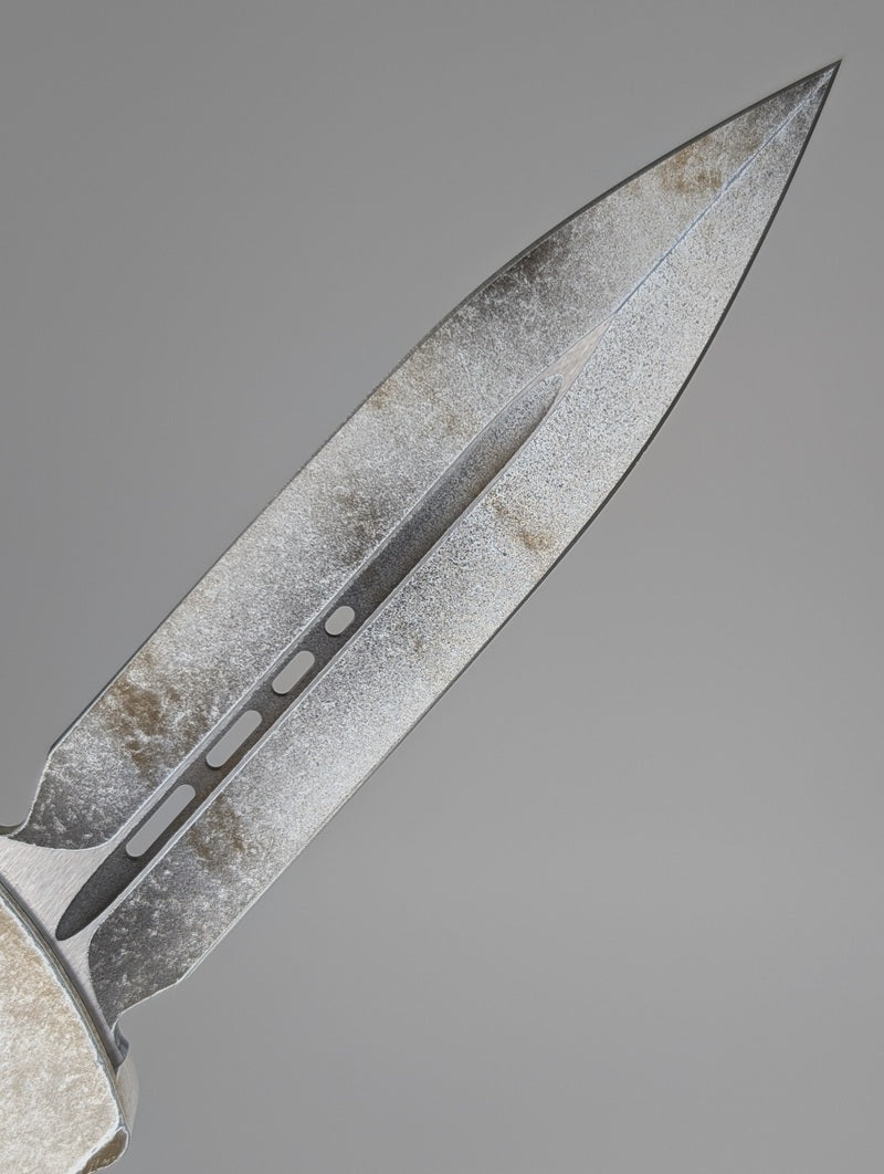 *Consignment* Microtech Combat Troodon Sandtrooper Deep Engraved Out the Front Knife