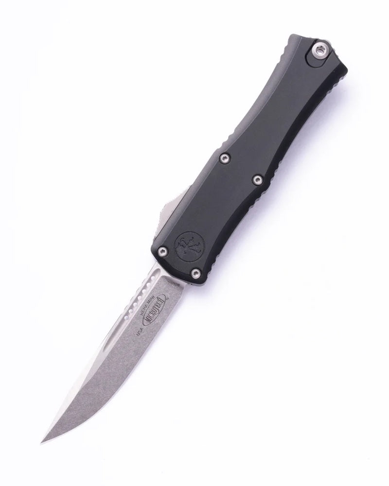 Microtech Hera II Mini S/E Black Stonewash Standard Out the Front Knife