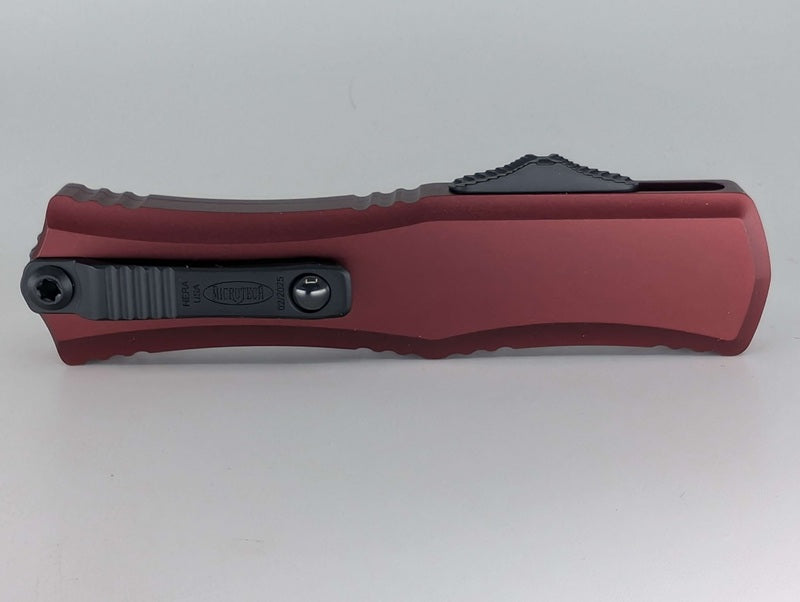 Microtech Hera II Mini Merlot Black Bayonet Blade Out the Front Knife