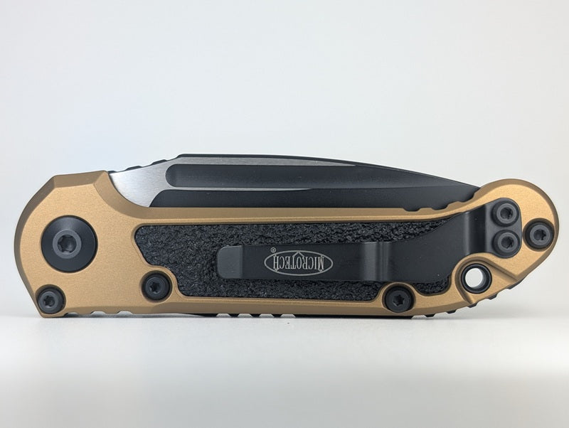 *Consignment* L.U.D.T. S/E Gen III Tan Auto Folding Knife