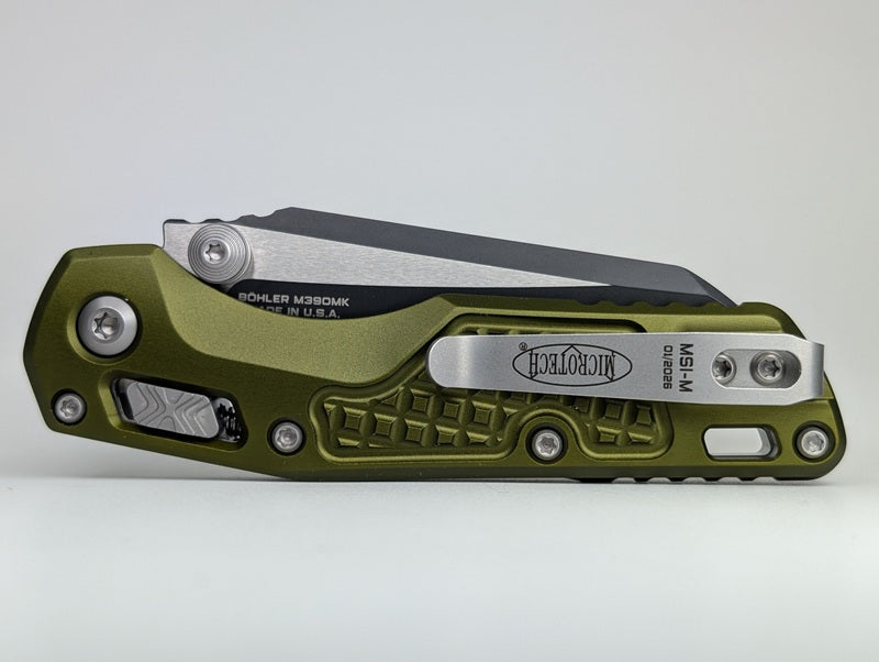 Microtech MSI Mini S/E Frag OD Green AXIS-LOK Folding Knife