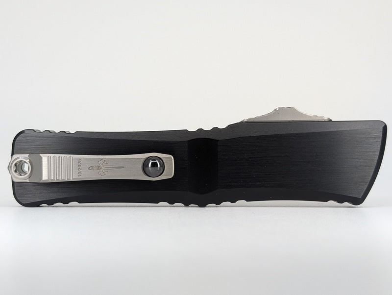 Microtech Marfione Combat Troodon LT Double Edge Mirror Polish Out the Front Knife