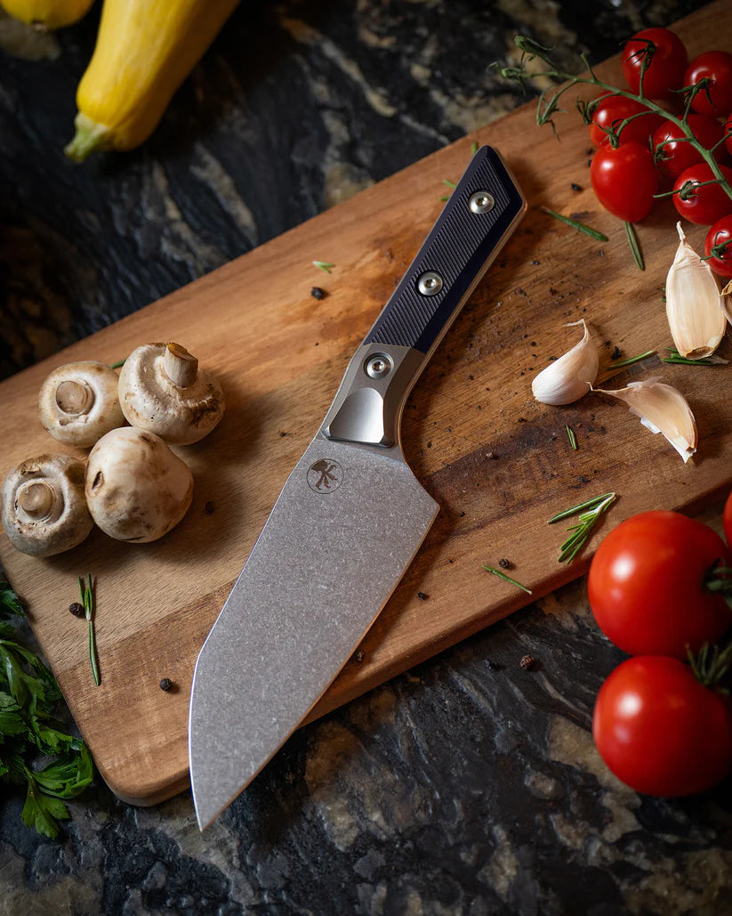 Microtech Santoku 6" Stonewash Kitchen Knife