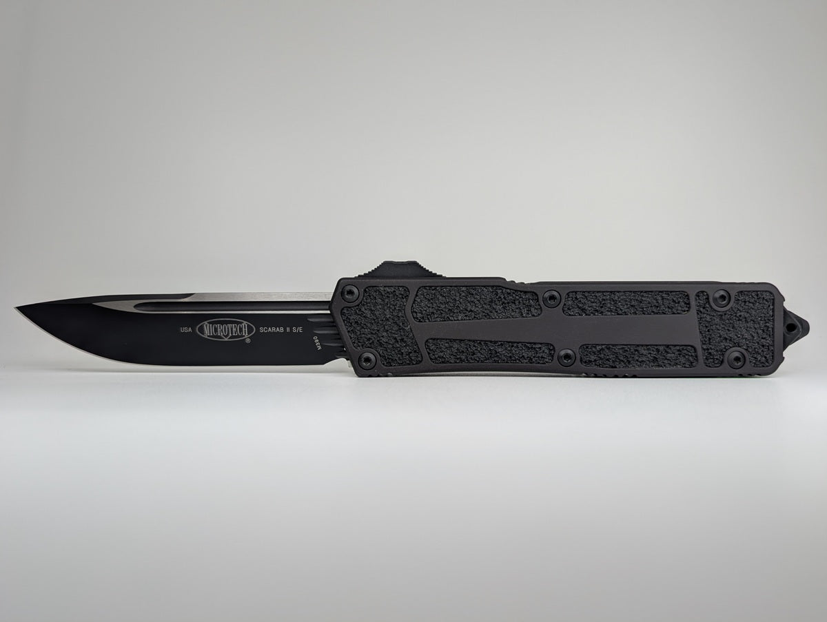 *Consignment* Microtech Scarab II Grenade Out the Front Knife