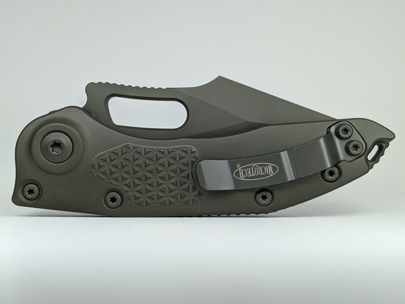 *Consignment* Microtech Stitch Auto S/E Cerakote OD Green Folding Knife