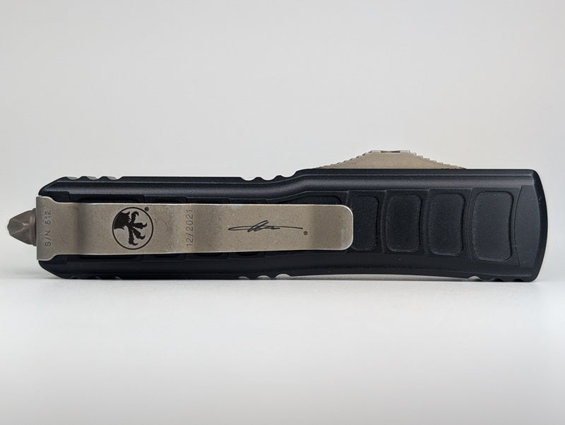 *Consignment* Microtech UTX-85 II T/E Signature Series Apocalyptic Bronze Out the Front Knife