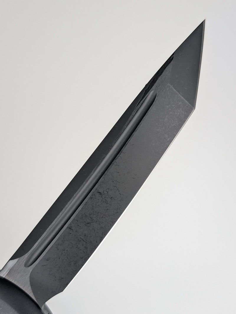 *Consignment* Microtech Ultratech T/E Shadow DLC Black Out the Front Knife