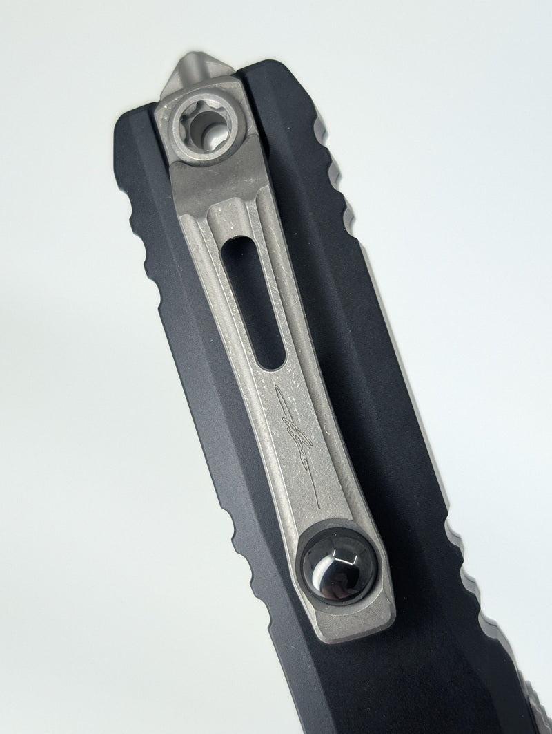 Microtech Ultratech ZBP Hellhound Signature Series Apocalyptic Out the Front Knife