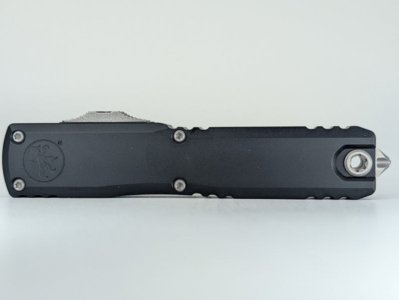 Microtech Ultratech ZBP Hellhound Signature Series Apocalyptic Out the Front Knife