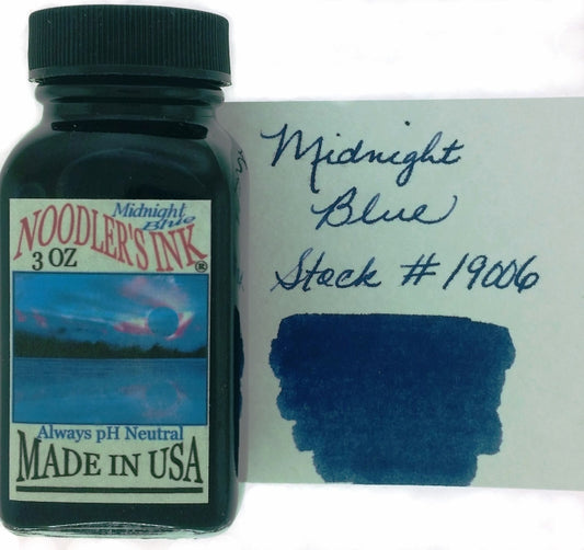 19006 Noodler's Midnight Blue 3 oz
