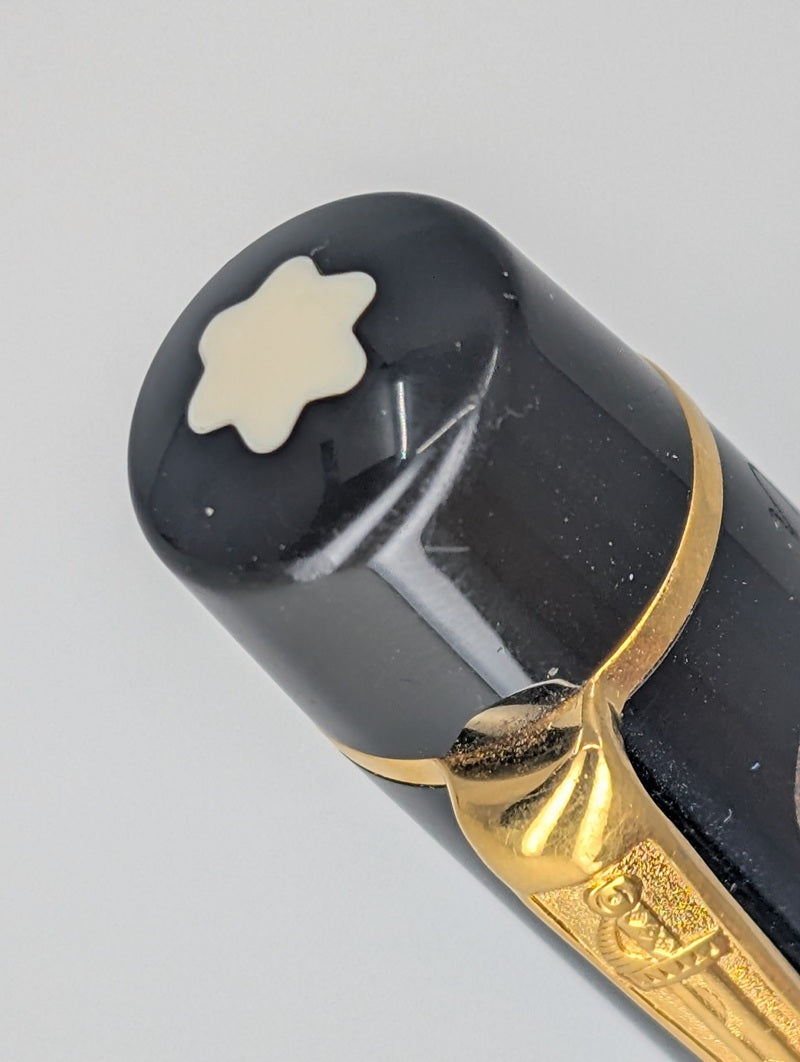 *Consignment* Montblanc Writer's Edition 1996 Alexandre Dumas Fountain Pen 18k Gold