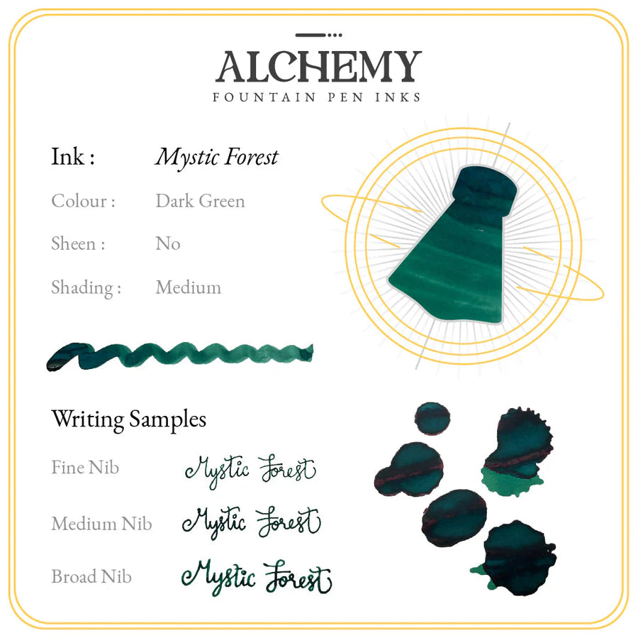 Endless Alchemy Mystic Forest Bottle Ink 45mL