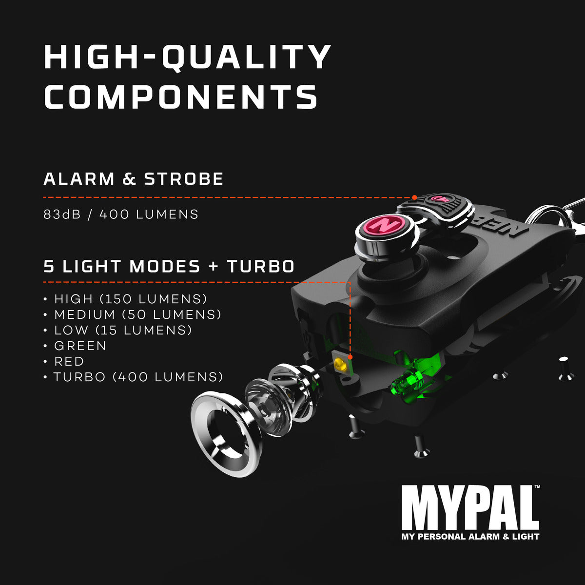 Nebo MYPAL Rechargeable Keychain